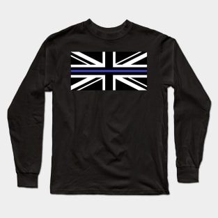 Thin Blue Line UK Police Long Sleeve T-Shirt